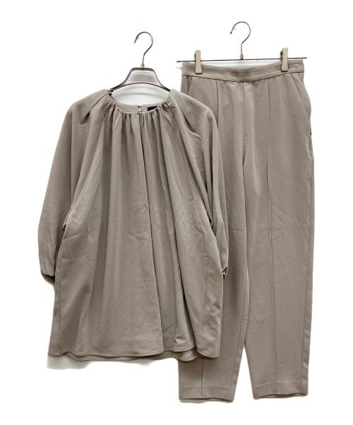 any FAM（エニィ ファム）any FAM (エニィ ファム) 福田麻琴さんコラボ フォーマルセットアップ ライトグレー サイズ:2の古着・服飾アイテム