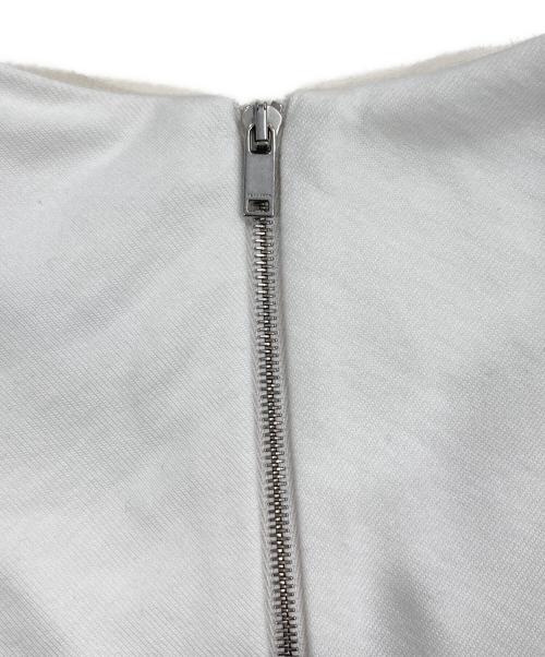 JIL SANDER（ジルサンダー）JIL SANDER (ジルサンダー) クルーネックTシャツ　ノースリーブカットソー ホワイト サイズ:Sの古着・服飾アイテム