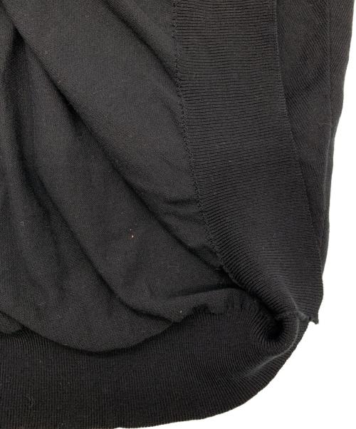 ENFOLD（エンフォルド）ENFOLD (エンフォルド) ヘキサゴンンニット ブラック サイズ:38の古着・服飾アイテム