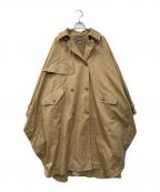 STELLA McCARTNEYステラマッカートニー）の古着「ポンチョ トレンチコート」｜ベージュ