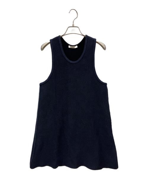 CELINE（セリーヌ）CELINE (セリーヌ) ミニドレス ネイビー サイズ:Sの古着・服飾アイテム