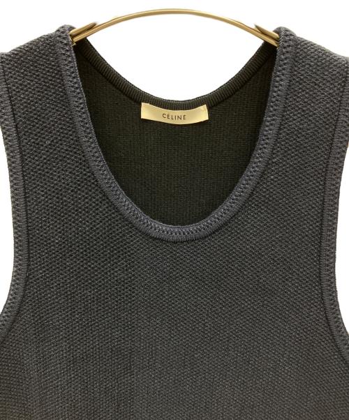 CELINE（セリーヌ）CELINE (セリーヌ) ミニドレス ネイビー サイズ:Sの古着・服飾アイテム