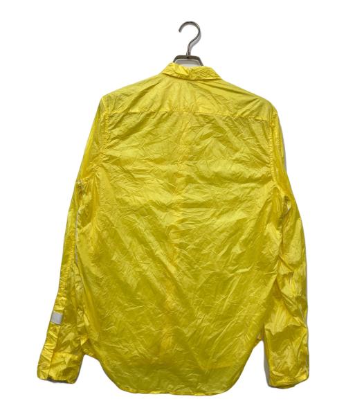 LOEWE（ロエベ）LOEWE (ロエベ) Crinkled-Nylon Shirt/クリンクルドナイロンシャツ イエロー サイズ:39の古着・服飾アイテム