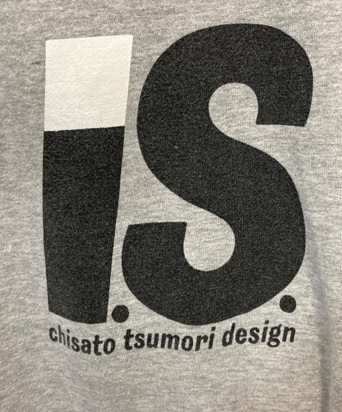 I.S. chisato tsumori design（イッセイスポーツチサトツモリデザイン）I.S. chisato tsumori design (イッセイスポーツチサトツモリデザイン) リバーシブルジャケット ブラック×グレー サイズ:Ｌの古着・服飾アイテム