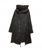 NUDE:MMヌード:マサヒコマルヤマ）の古着「Multi Zip Military Parka」｜ブラック