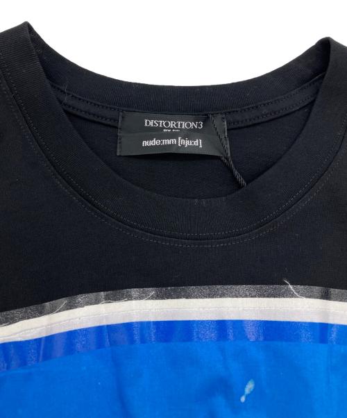 NUDE:MM（ヌード:マサヒコマルヤマ）NUDE:MM (ヌード:マサヒコマルヤマ) NUDE M TEE　プリントTシャツ ブラック サイズ:Mの古着・服飾アイテム