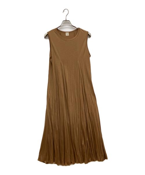 Ron Herman（ロンハーマン）Ron Herman (ロンハーマン) ノースリーブロングワンピース  ブラウン サイズ:ＸＳの古着・服飾アイテム