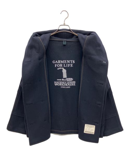 HACKNEY UNION WORKHOUSE（ハックニーユニオン ワークハウス）HACKNEY UNION WORKHOUSE (ハックニーユニオン ワークハウス) フィッシャーマンコート ネイビー サイズ:36の古着・服飾アイテム