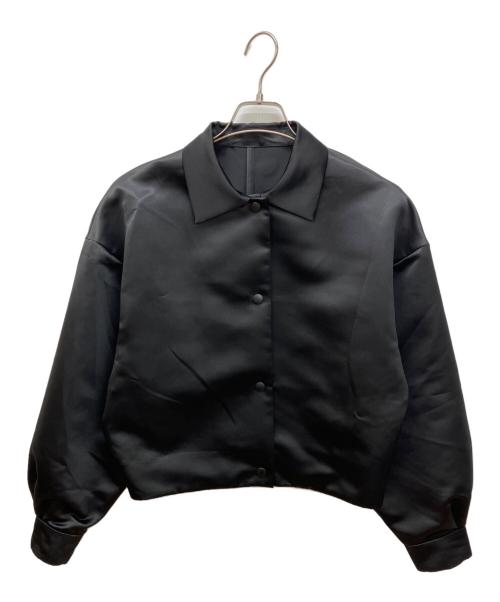 BOURGE（ブルージュ）BOURGE (ブルージュ) サテンコーチジャケット ブラック サイズ:Mの古着・服飾アイテム
