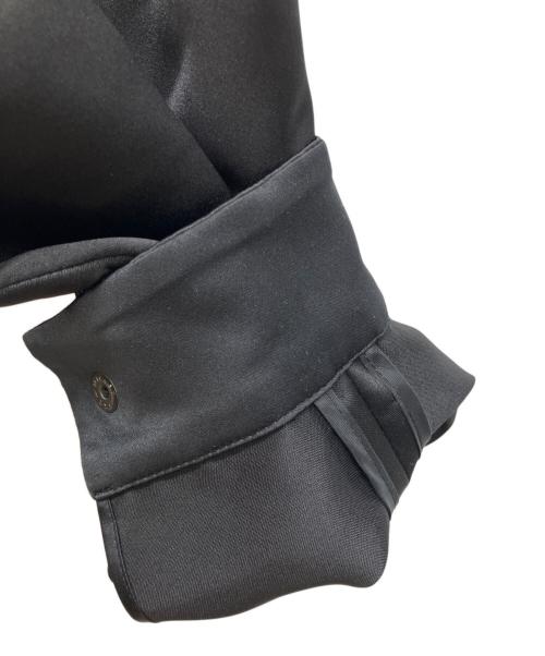 BOURGE（ブルージュ）BOURGE (ブルージュ) サテンコーチジャケット ブラック サイズ:Mの古着・服飾アイテム