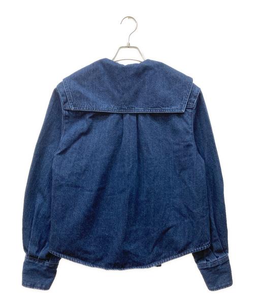 nagisa（ナギサ）nagisa (ナギサ) 7NaNatural (ナナチュラル) Adam et Rope (アダム エ ロペ) DENIM JACKET インディゴ サイズ:FREEの古着・服飾アイテム