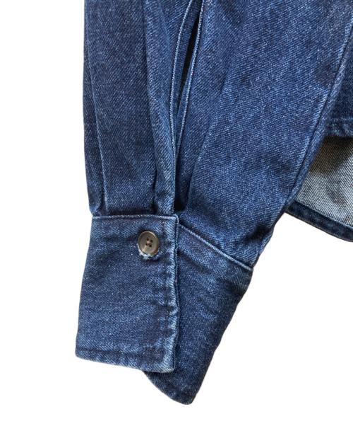 nagisa（ナギサ）nagisa (ナギサ) 7NaNatural (ナナチュラル) Adam et Rope (アダム エ ロペ) DENIM JACKET インディゴ サイズ:FREEの古着・服飾アイテム