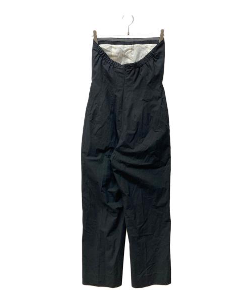 JANE SMITH（ジェーンスミス）JANE SMITH (ジェーンスミス) WASHED COTTON BROAD BARE ALL IN ONE ブラック サイズ:38の古着・服飾アイテム