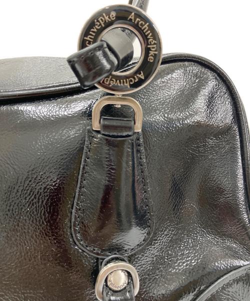 Archivepke（アーカイブエプク）Archivepke (アーカイブエプク) Tondo boston bag ブラックの古着・服飾アイテム