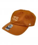 47BRAND×newnowフォーティーセブンブランド×ニューナウ）の古着「キャップ」｜ブラウン