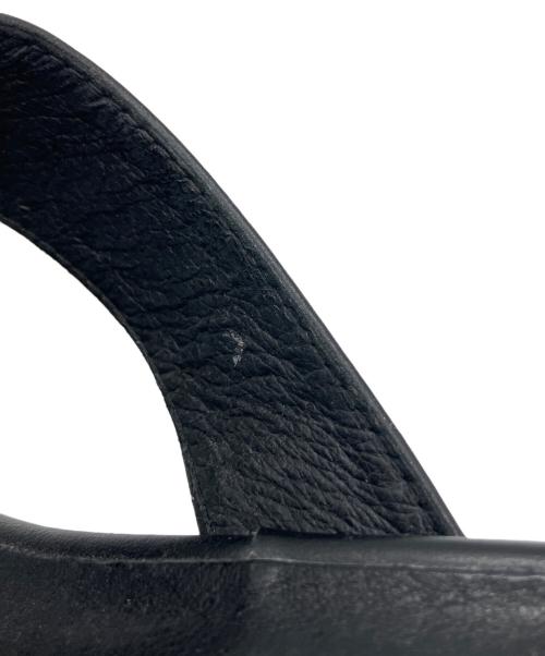 ALM.（アルム）ALM. (アルム) ERIMO LEATHER SANDALS ブラック サイズ:37の古着・服飾アイテム