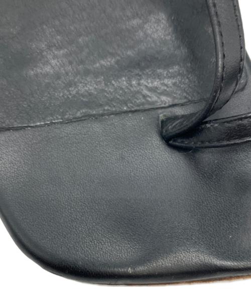 ALM.（アルム）ALM. (アルム) ERIMO LEATHER SANDALS ブラック サイズ:37の古着・服飾アイテム