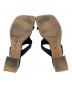 中古・古着 ALM. (アルム) ERIMO LEATHER SANDALS ブラック サイズ:37：7000円