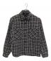 MLVINCE（メルヴィンス）の古着「ツイードシャツジャケット」｜ブラック