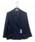 le.coeur blanc（ルクールブラン）の古着「《手洗い可能》メッシュテーラードジャケット」｜ネイビー