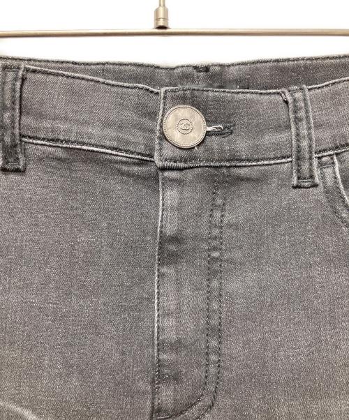 CHANEL（シャネル）CHANEL (シャネル) P64 ココマーク スキニー デニムパンツ ブラック サイズ:38 未使用品の古着・服飾アイテム