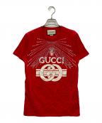GUCCIグッチ）の古着「Tシャツ」｜レッド
