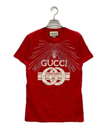 GUCCI（グッチ）の古着「Tシャツ」｜レッド
