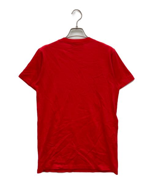 GUCCI（グッチ）GUCCI (グッチ) Tシャツ レッド サイズ:Mの古着・服飾アイテム