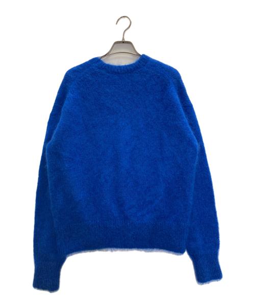 EVERYDAY I LIKE.（エヴリデイ アイ ライク）EVERYDAY I LIKE. (エヴリデイ アイ ライク) Mohair Silk Fluffy プルオーバー ブルー サイズ:FREEの古着・服飾アイテム