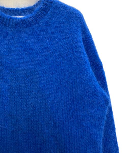 EVERYDAY I LIKE.（エヴリデイ アイ ライク）EVERYDAY I LIKE. (エヴリデイ アイ ライク) Mohair Silk Fluffy プルオーバー ブルー サイズ:FREEの古着・服飾アイテム