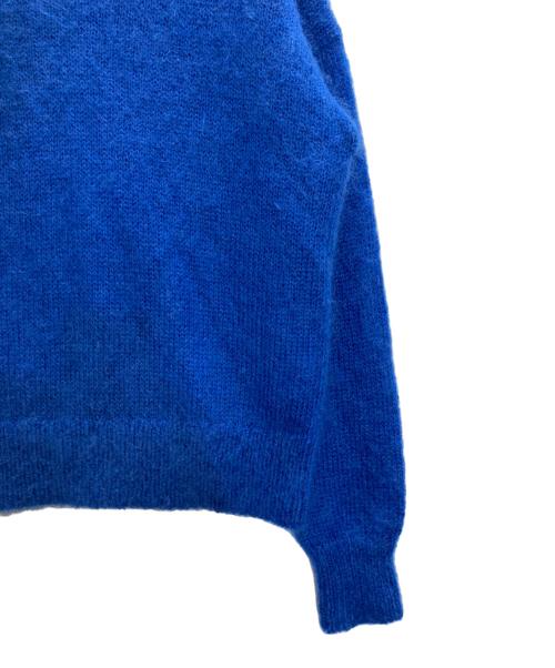 EVERYDAY I LIKE.（エヴリデイ アイ ライク）EVERYDAY I LIKE. (エヴリデイ アイ ライク) Mohair Silk Fluffy プルオーバー ブルー サイズ:FREEの古着・服飾アイテム