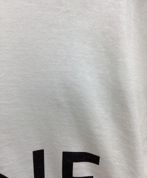 CELINE（セリーヌ）CELINE (セリーヌ) クロップド CELINE Tシャツ / コットンジャージー ホワイト サイズ:Ｓの古着・服飾アイテム