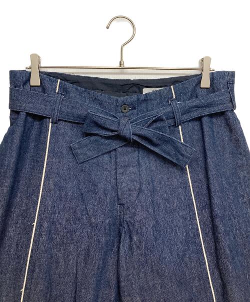 kontor（コントール）kontor (コントール) コットンパンツ インディゴ サイズ:1の古着・服飾アイテム