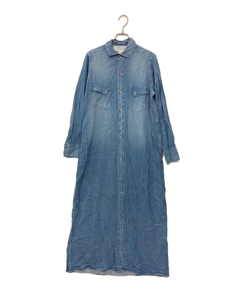 ticca（ティッカ）ticca (ティッカ) デニムシャツワンピース インディゴ サイズ:FREEの古着・服飾アイテム