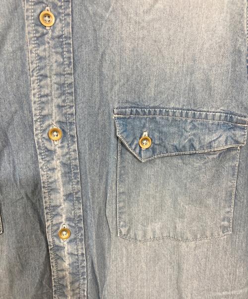 ticca（ティッカ）ticca (ティッカ) デニムシャツワンピース インディゴ サイズ:FREEの古着・服飾アイテム