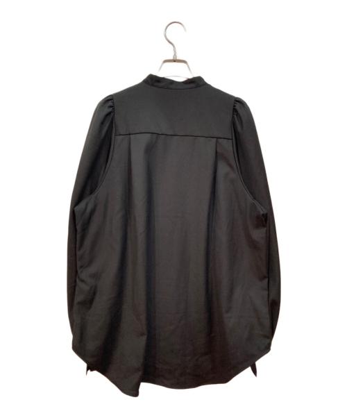 L'appartement（アパルトモン）L'appartement (アパルトモン) Lisiere (リジェール) Washable Gather Blouse ブラック サイズ:表記無しの古着・服飾アイテム