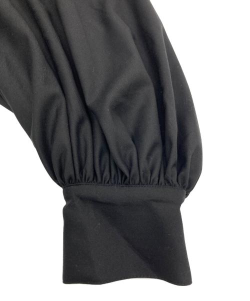 L'appartement（アパルトモン）L'appartement (アパルトモン) Lisiere (リジェール) Washable Gather Blouse ブラック サイズ:表記無しの古着・服飾アイテム