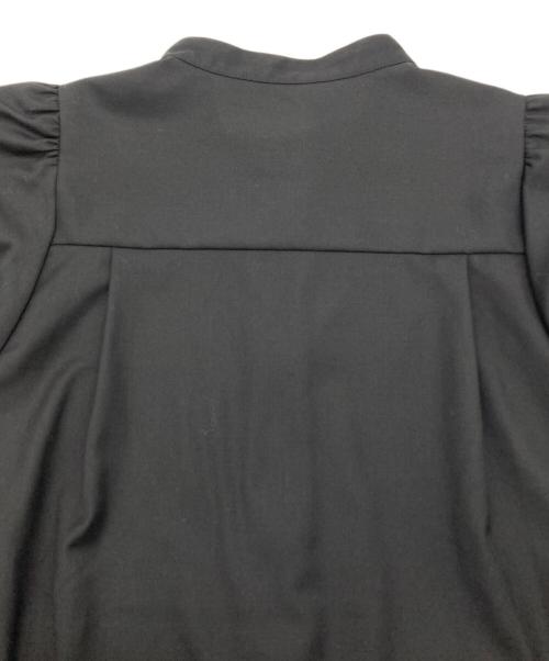 L'appartement（アパルトモン）L'appartement (アパルトモン) Lisiere (リジェール) Washable Gather Blouse ブラック サイズ:表記無しの古着・服飾アイテム