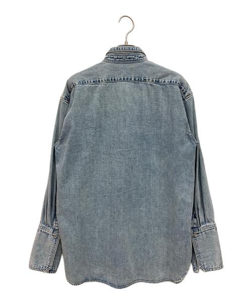 PEAS（ピース）PEAS (ピース) ライトオンスデニムシャツ インディゴ サイズ:Freeの古着・服飾アイテム