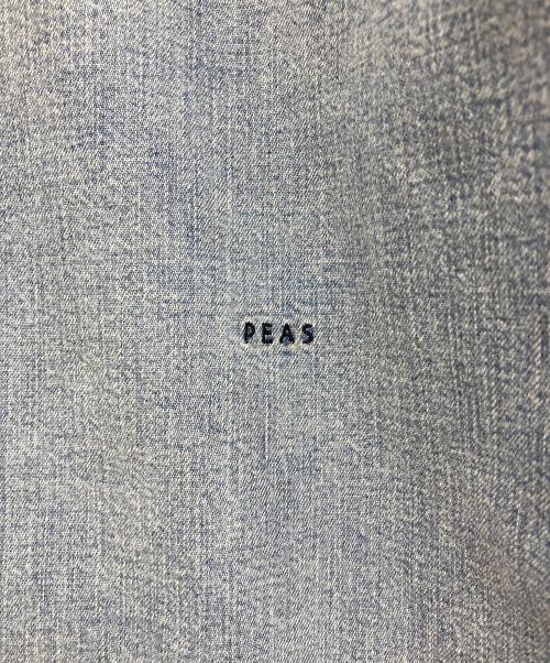 PEAS（ピース）PEAS (ピース) ライトオンスデニムシャツ インディゴ サイズ:Freeの古着・服飾アイテム