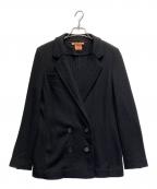 TORY BURCHトリーバーチ）の古着「ダブルジャケット」｜ブラック