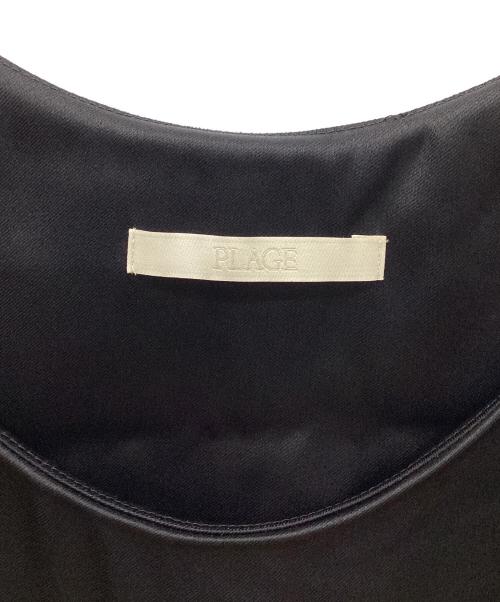 Plage（プラージュ）Plage (プラージュ) camiドレス　キャミドレス　キャミソールワンピース ブラック サイズ:36 未使用品の古着・服飾アイテム