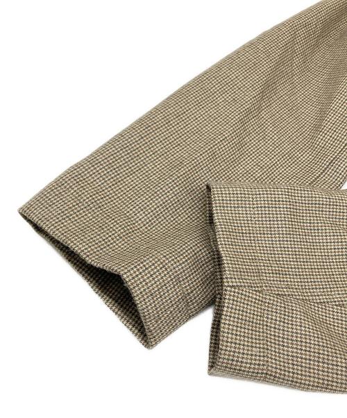 Spick and Span（スピック＆スパン）Spick and Span (スピックアンドスパン) ウールカルゼロングジャケット ブラウン サイズ:36の古着・服飾アイテム