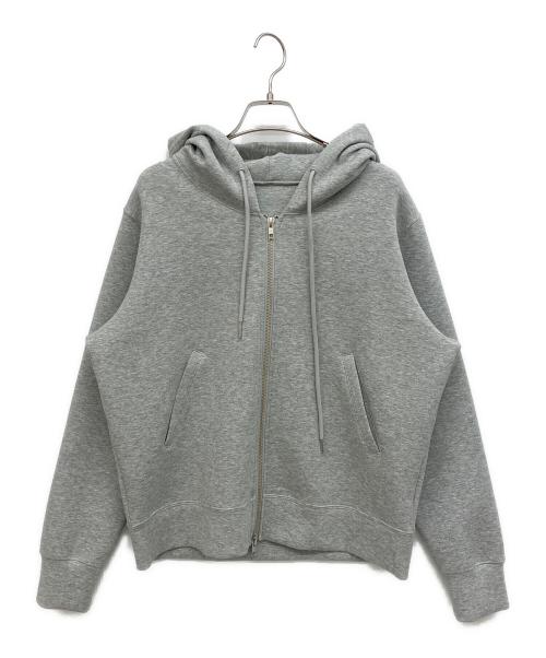Spick and Span（スピック＆スパン）Spick and Span (スピック＆スパン) ストレッチジップフードパーカー ライトグレー サイズ:Freeの古着・服飾アイテム