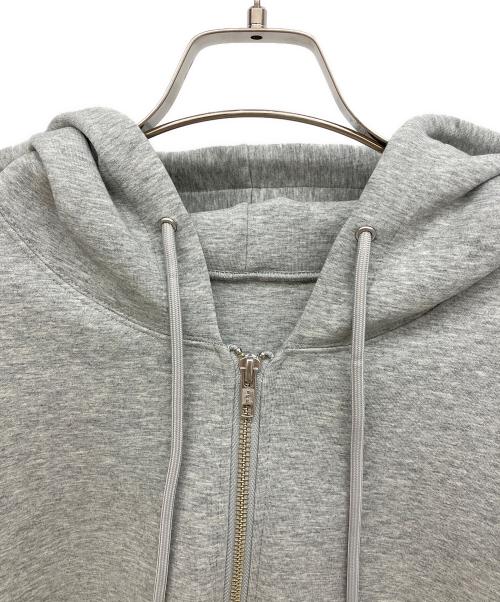 Spick and Span（スピック＆スパン）Spick and Span (スピック＆スパン) ストレッチジップフードパーカー ライトグレー サイズ:Freeの古着・服飾アイテム