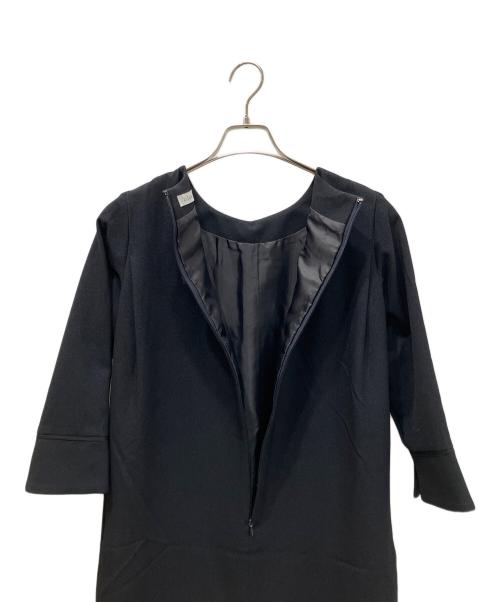 La TOTALITE（ラ ト―タリテ）La TOTALITE (ラ ト―タリテ) パールサックワンピース ネイビー サイズ:36の古着・服飾アイテム