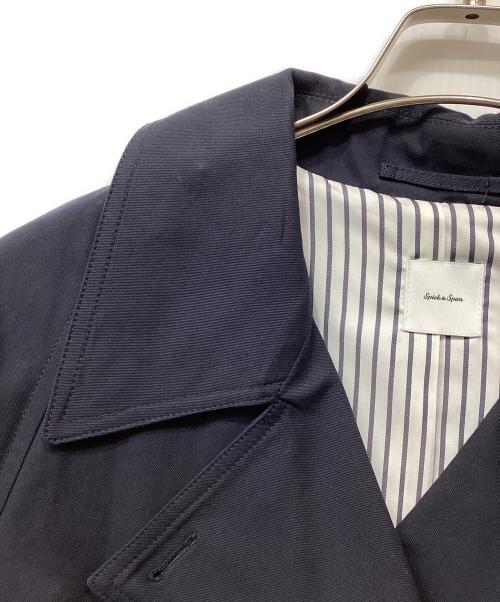 Spick and Span（スピック＆スパン）Spick and Span (スピック＆スパン) ソフトツイルショートトレンチコート ネイビー サイズ:36の古着・服飾アイテム