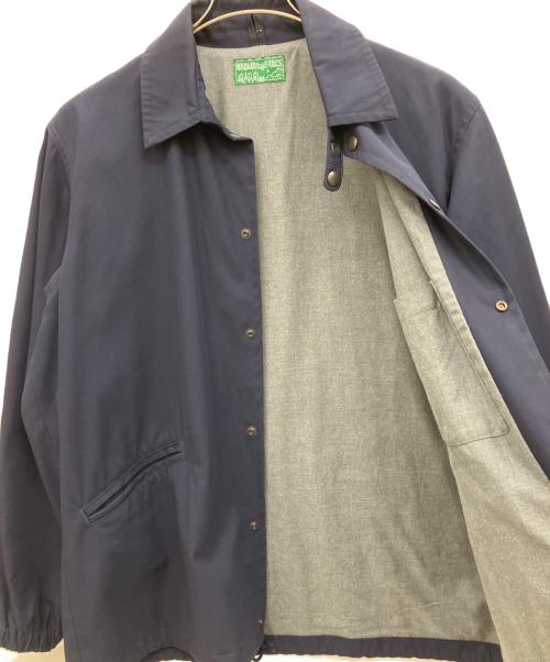 BROWN by 2-tacs（ブラウンバイツータックス）BROWN by 2-tacs (ブラウンバイツータックス) コーチジャケット ネイビー サイズ:Lの古着・服飾アイテム