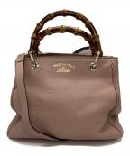 GUCCIグッチ）の古着「2WAYバッグ」｜ピンク