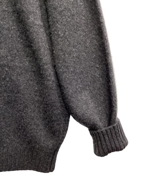 田中さんのセーター（タナカサンノセーター）田中さんのセーター (タナカサンノセーター) C.Shetland カシミヤニット グレー サイズ:Lの古着・服飾アイテム